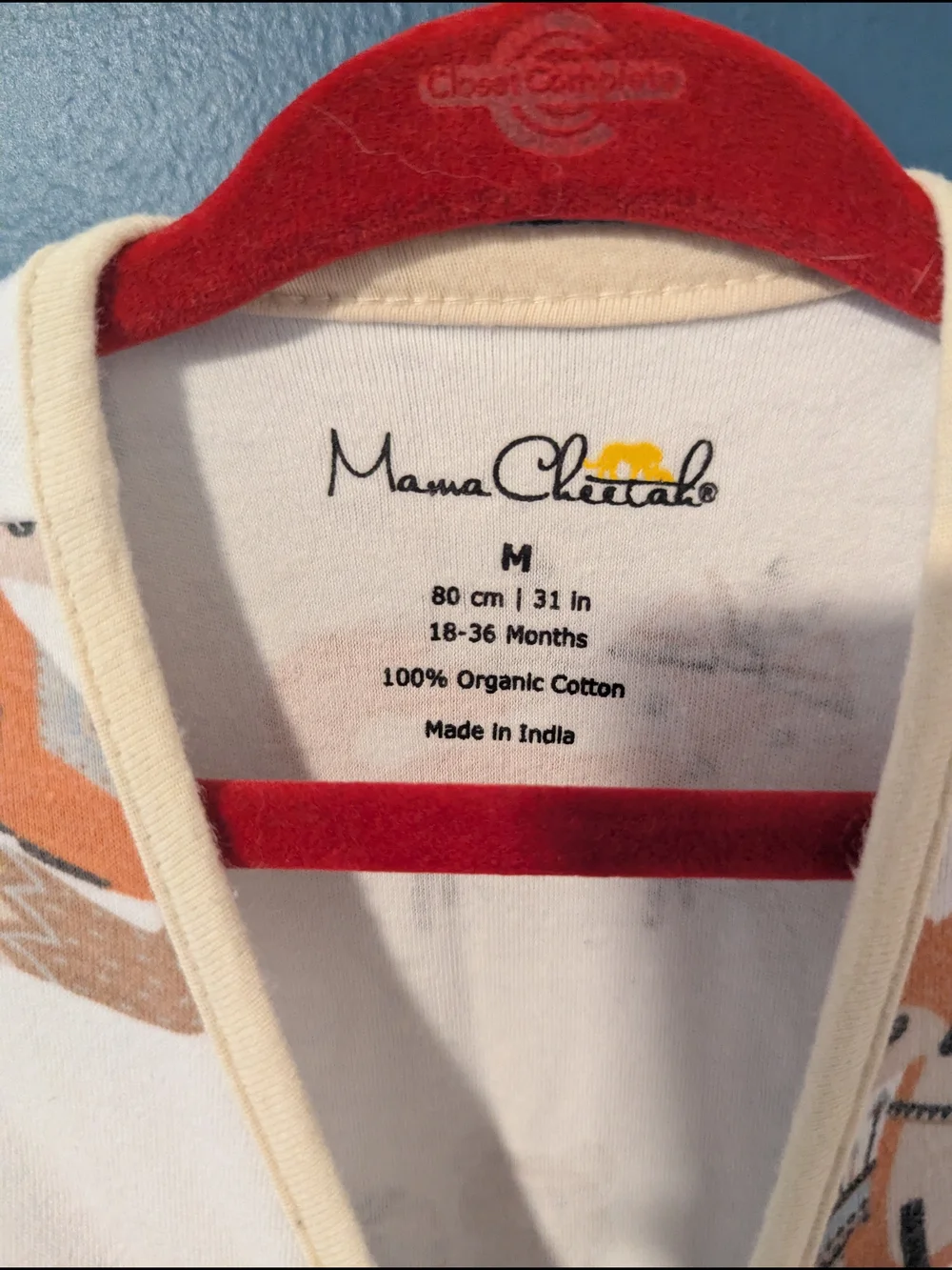 Cream Fox & Friends Sleeveless Kids Foot Out Sleep Sack